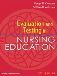 cover of the book Evaluation and Testing in Nursing Education