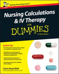 cover of the book Nursing Calculations and IV Therapy for Dummies