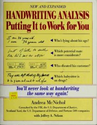 cover of the book Handwriting Analysis : Putting It to Work for You