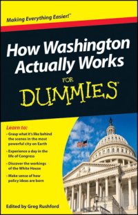 cover of the book How Washington Actually Works for Dummies