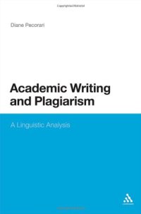 cover of the book Academic Writing and Plagiarism: A Linguistic Analysis