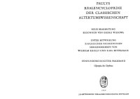 cover of the book Paulys Realencyclopadie der classischen Altertumswissenschaft: neue Bearbeitung, Bd.18 1 : Olympia - Orpheus: BdXVIII,HbdXVIII,1