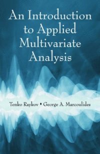 cover of the book An Introduction to Applied Multivariate Analysis