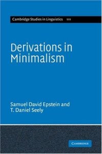 cover of the book Derivations in Minimalism