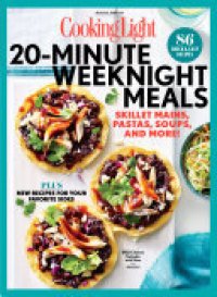 cover of the book COOKING LIGHT 20 Minute Weeknight Meals: 86 Quick & Easy Recipes