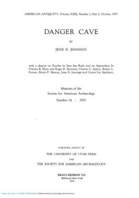 cover of the book Danger Cave