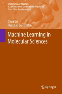 cover of the book Machine Learning in Molecular Sciences