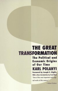 cover of the book The Great Transformation: The Political and Economic Origins of Our Time