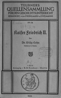 cover of the book Kaiser Friedrich II.