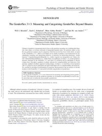 cover of the book The Gender/Sex 333: Measuring and Categorizing Gender/Sex Beyond Binaries