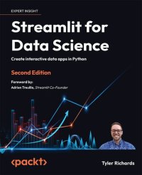 cover of the book Streamlit for Data Science: Create interactive data apps in Python