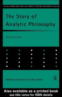 cover of the book The Story of Analytic Philosophy: Plot and Heroes