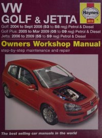 cover of the book Haynes VW Golf & Jetta Service and Repair Manual 2004-2009