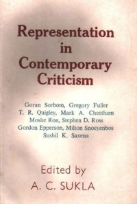 cover of the book Representation in Contemporary Criticism