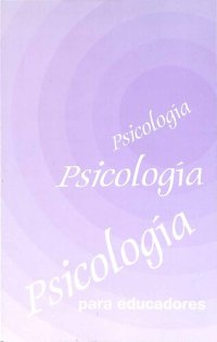 cover of the book Psicología para educadores