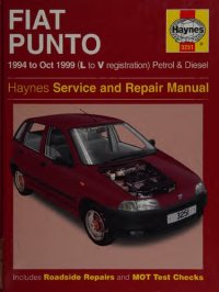 cover of the book Haynes Fiat Punto Service and Repair Manual