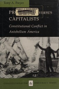 cover of the book Producers versus capitalists: constitutional conflict in antebellum America