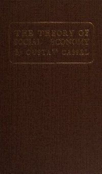 cover of the book The theory of social economy