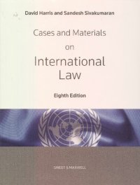 cover of the book ,,cases and materials on international law"