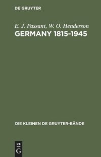 cover of the book Germany 1815-1945: Deutsche Geschichte in britischer Sicht