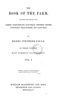 cover of the book The Book of the Farm: Detailing the Labors of the Farmer, Farm-steward, Ploughman, Shepherd, Hedger, Cattle-man, Field-worker, and Dairymaid