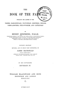 cover of the book The Book of the Farm: Detailing the Labours of the Farmer, Farm-steward, Ploughman, Shepherd, Hedger, Farm-labourer, Field-worker, and Cattle-man