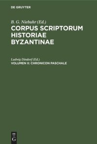 cover of the book Corpus scriptorum historiae Byzantinae: Corpus scriptorum historiae Byzantinae