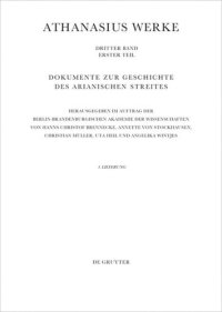 cover of the book Werke: Lieferung 4 Bis zur Synode von Alexandrien