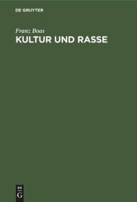 cover of the book Kultur und Rasse