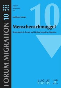 cover of the book Menschenschmuggel: Deutschland als Transit- und Zielland irregulärer Migration