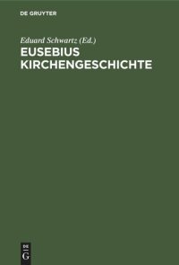 cover of the book Eusebius Kirchengeschichte