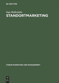 cover of the book Standortmarketing