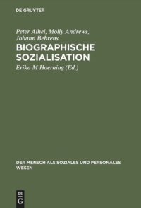 cover of the book Biographische Sozialisation