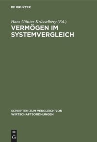 cover of the book Vermögen im Systemvergleich