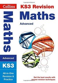 cover of the book KS3 Maths Higher Level All-in-One Complete Revision and Practice: Prepare for Secondary School (Collins KS3 Revision)