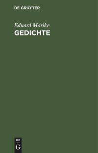 cover of the book Gedichte