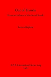 cover of the book Out of Etruria: Etruscan Influence North and South