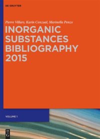 cover of the book Inorganic Substances: BIbliography