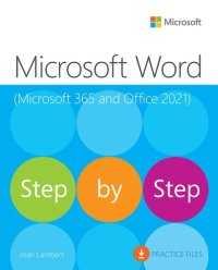 cover of the book Microsoft Word Step by Step (Office 2021 and Microsoft 365)