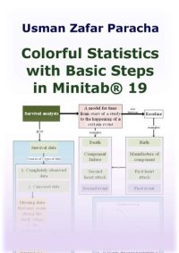 cover of the book Colorful Statistics with Basic Steps in Minitab® 19