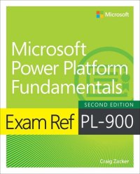 cover of the book Exam Ref PL-900 Microsoft Power Platform Fundamentals