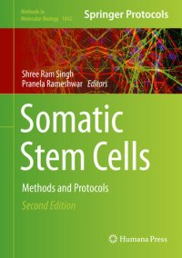 cover of the book Somatic Stem Cells: Methods and Protocols (Methods in Molecular Biology Book 1842)