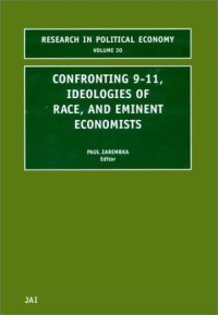 cover of the book Confronting 9-11, Ideologies of Race, and Eminent Economists