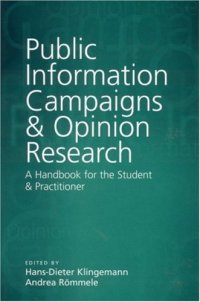 cover of the book Public Information Campaigns and Opinion Research: A Handbook for the Student and Practitioner