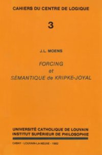 cover of the book Forcing et semantique de Kripke-Joyal (Cahiers du Centre de Logique)