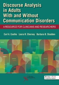 cover of the book Discourse Analysis in Adults With and Without Communication Disorders: A Resource for Clinicians and Researchers