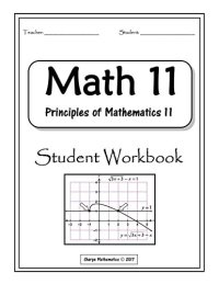 cover of the book Math 11 Academic : Principles of Mathematics 11