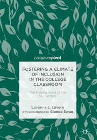 cover of the book Fostering a Climate of Inclusion in the College Classroom: The Missing Voice of the Humanities