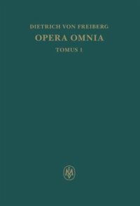 cover of the book Opera omnia, Tomus I. Schriften zur Intellekttheorie