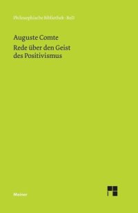 cover of the book Rede über den Geist des Positivismus